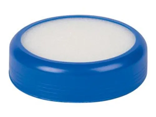 Sponsdoosje Blauw Diameter 8,5cm