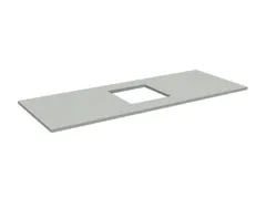 plan de travail lxP 1600x800mm p. table d'emballage panneau gris clair