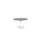 Linesto Vergadertafel Vaste Hoogte 120cm Rond Logan Eiken 25mm Wit