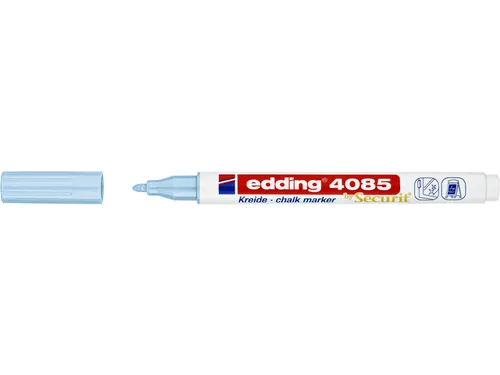 Krijtstift edding by Securit 4085 rond 1-2mm pastel blauw