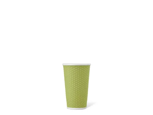 Beker porselein Les Artistes Paris 450ml met siliconen grip Groen