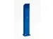 Combi-asbakstaander Vierkantvormig Blauw 2/5 liter 1150x180x150mm