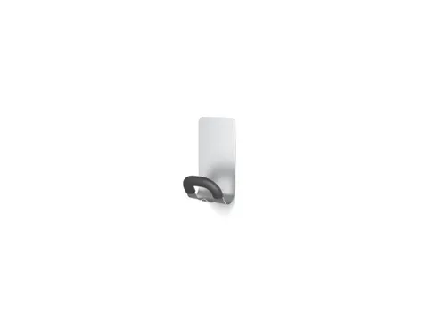 Magnetische Kapstokhaak zilver / zwart draagkracht 5 kg