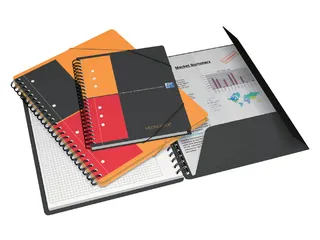 Spiraalblok Oxford International Meetingbook A4+ lijn - 2