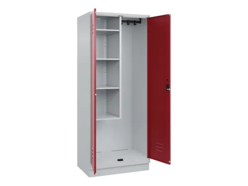 schoonmaakkast,HxBxD 1950x800x500mm,links 4vakken