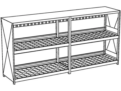 stellingcontainer v. gevaarlijke stoffen,max. 12xIBC,staand