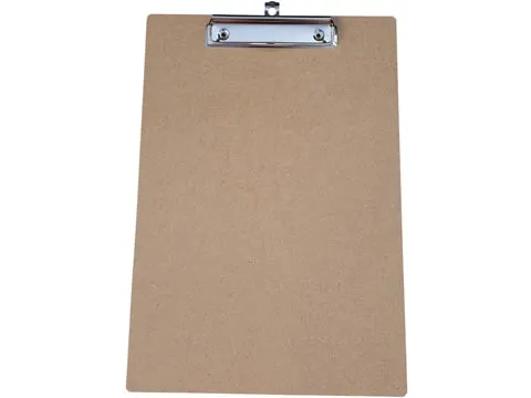 Klemplaat voor ft A4 (23 x 33 cm)