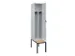 locker voor scheiding van kleding,HxBxD 2120x400x815mm,1vak