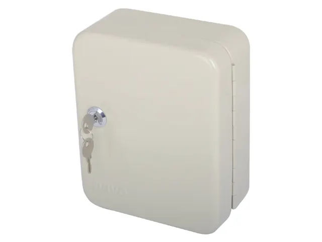 Sleutelkast Pavo budget 20 haken 200x160x60mm cilinderslot beige