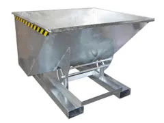 kiepbak,HxLxB 1070x1420x1560mm,1m³,draagverm. 1000kg,verzinkt