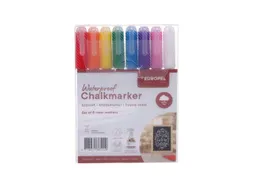 Krijtstift Europel watervast 1-3mm assorti etui 8 stuks