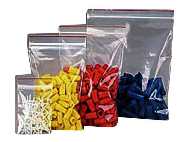 Verpakkingszak grip 160x230mm 50 micron hersluitbaar 100 stuks