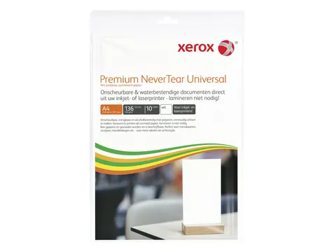 Nevertear Xerox Premium Universal A4 polyester 136micron wit 10vel