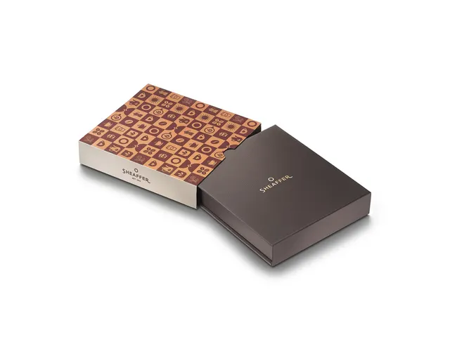 Coffret cadeau stylo plume Sheaffer 100 M Coffee ed. Matt brown 3x10ml