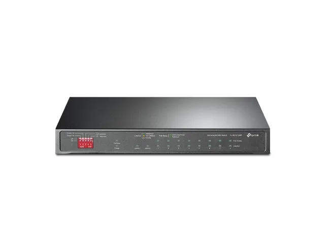 Tl-Sg1210Mp Desktop Switch Standalone 9xRJ45 unmanaged zwart