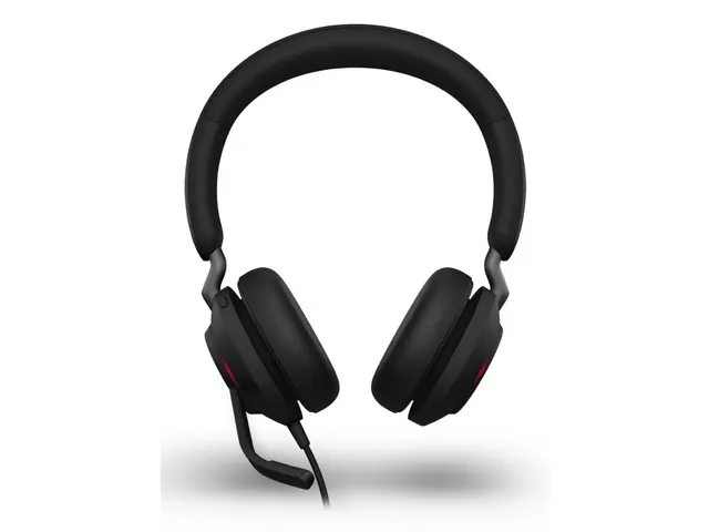 Jabra Evolve2 40 SE Headset Bedraad USB Type-C / USB Type-A Zwart