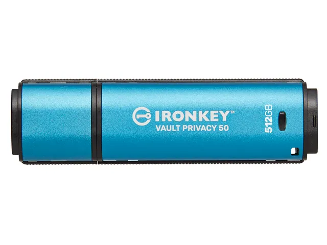 512GB IronKey Vault Privacy 50 AES-256 versleuteling, FIPS 197