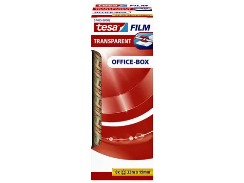Plakband Tesa film 19mmx33m transparant