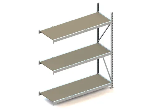 Breedvakstelling Aanbouwveld Hxbxd 2200x1851x650mm 3 Houten Legborden