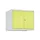 opzetkast,v. locker,2vak.,vak B 300mm,HxBxD 500x600x500mm,vleugeldeur