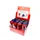Grip enkele puntenslijper Faber-Castell in assorti kleuren rood, blauw
