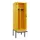 PBM-locker met bank,HxBxD 2120x600x815mm,2vak,vak B 300mm,draaigrendel