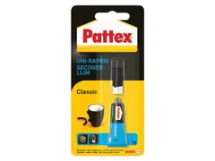 Secondelijm Pattex Classic tube 3gram op blister