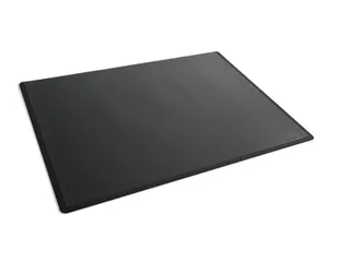 Schrijfonderlegger 650x500 mm met transparante cover PP Zwart - 1