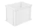 Euronorm Stapelkrat Pe 320x400x300mm 31liter Gesloten Wit