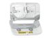Dispenser Tork T7 558040 voor hulsloos toiletpapier wit