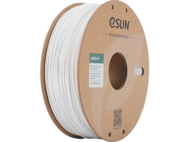 eSUN 3D printer Filament eABS-GF 1,75mm Koud Wit 1kg