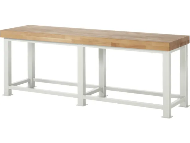 Zwaarlastwerkbank H X B X D 900x 2500x 700mm Beukenhouten Werkblad