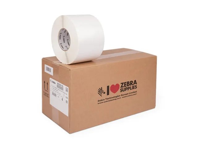 Labeletiket Zebra 3000T 800350-152 102x152mm wit