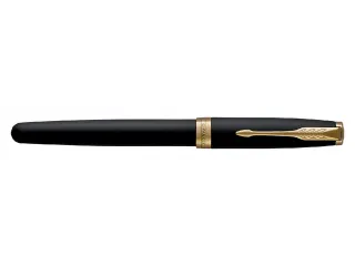Vulpen Parker Sonnet Matte black lacquer GT Medium - 4