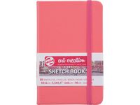 Schetsboek, Koraalrood, 9 X 14 Cm