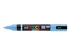 Paintmarker Uni POSCA PC-5BR brushpunt M lichtblauw