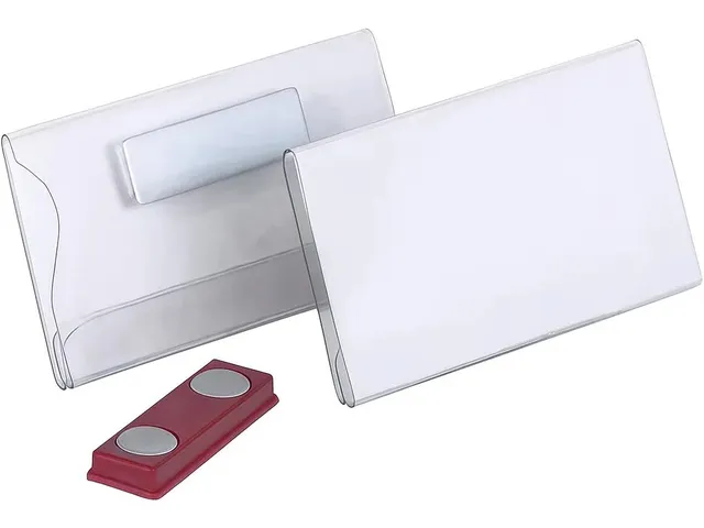 Badge 60x90mm met Magneet 20 stuks
