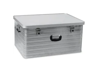 Aluminium transportbox,HxLxB 385x765x585mm,141l,wanden gesloten - 2