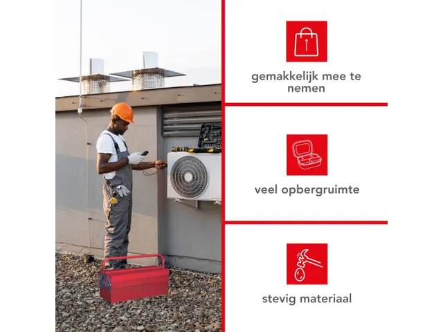 Verdeelkoffer 530x200x200mm 21.2 Liter