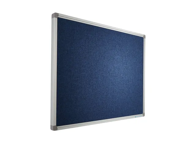 Prikbord 120x240cm Blauwpaars Accent Softline Profiel 16mm