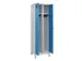 locker voor scheiding van kleding,HxBxD 1950x600x500mm,2vak