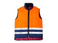 Bodywarmer 544719601 Oranje/marine, Maat L
