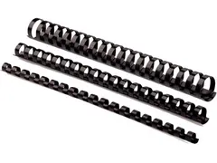 Fellowes Bindruggen, Pak Van 50 Stuks, 45mm, Zwart 21-rings