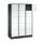 grootvolume-lockersysteem,HxBxD 1950x1220x500mm,3x5vakken,cil.-slot