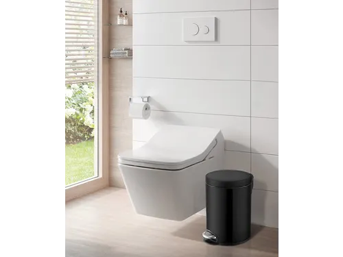 Serene pedaalemmer 5 Liter Mat Zwart