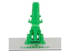 Standaard koppeling vlakmopplaar ho rizontale fixatie groen