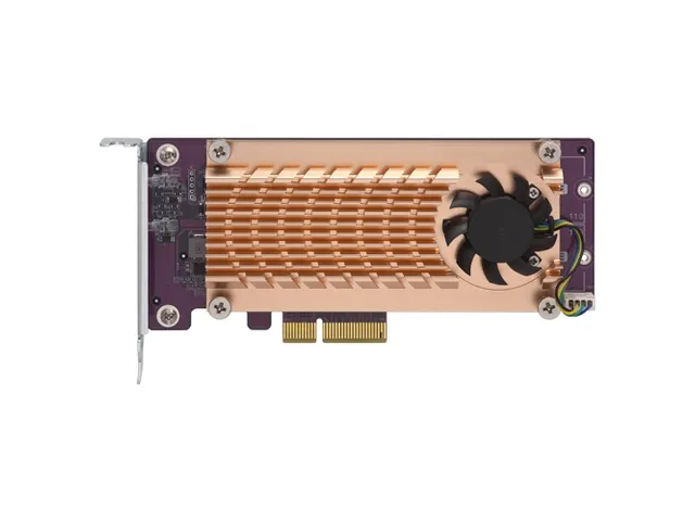 QNAP QM2, PCIe, M.2, PCIe 2.0, Koper, 68,9 mm, 147,2 mm
