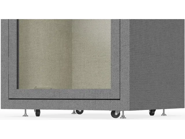 Cabine acoustique 003 Gris avec ventilation