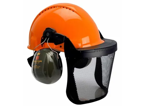 3M Peltor G3000MOR52FH15B Combinatieset Bosbouw Oranje