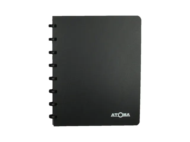 Adresboek Atoma A5 lijn 54vel 90gr PP assorti